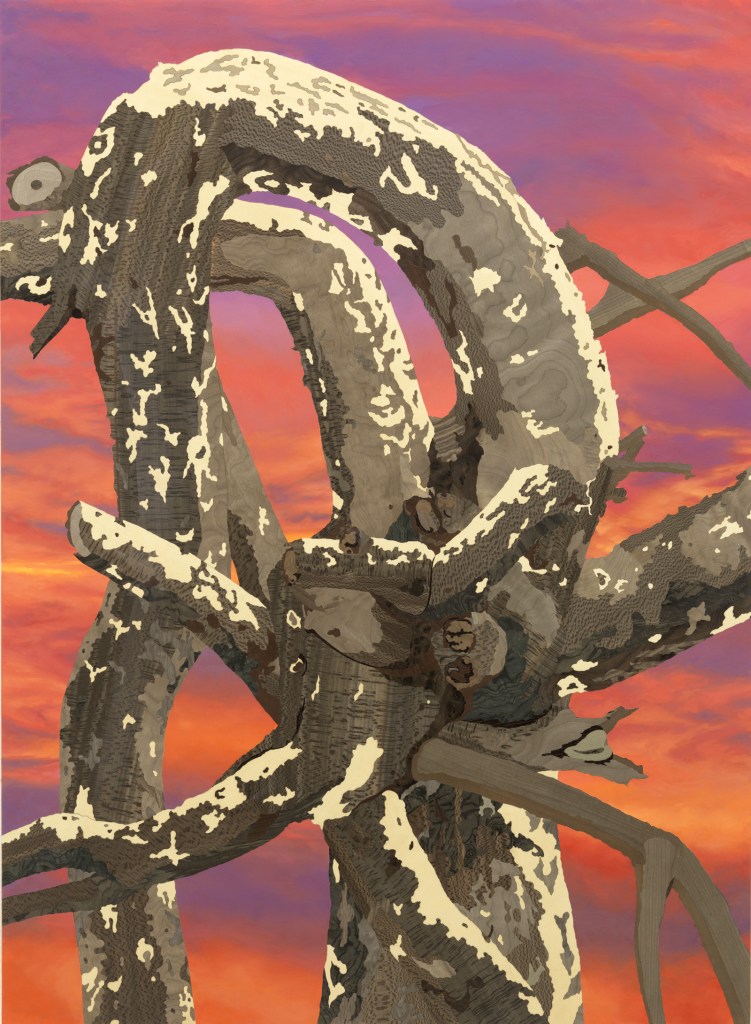 Sailor's Delight, 2012, marquetry hybrid, 40 x 30 inches