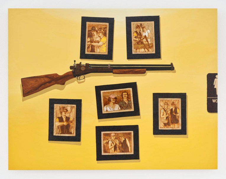 Tammy's Place, 2017, marquetry hybrid, 31 x 40 inches