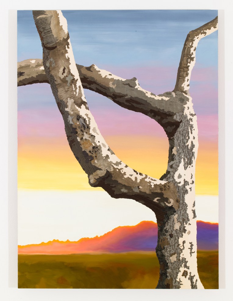 Trailhead, 2012, marquetry hybrid, 42 x 31 inches